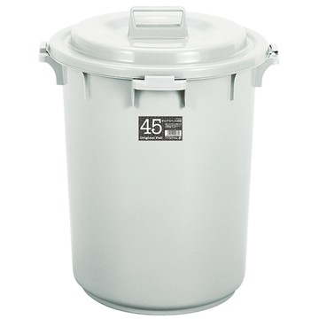 日本tonbo圓桶型多功能收納垃圾桶45l