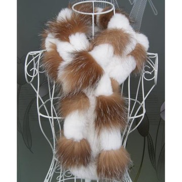 冬季保暖加厚圍脖皮草狐貍貉子毛毛大衣假領子獺兔脖套韓版圍巾女