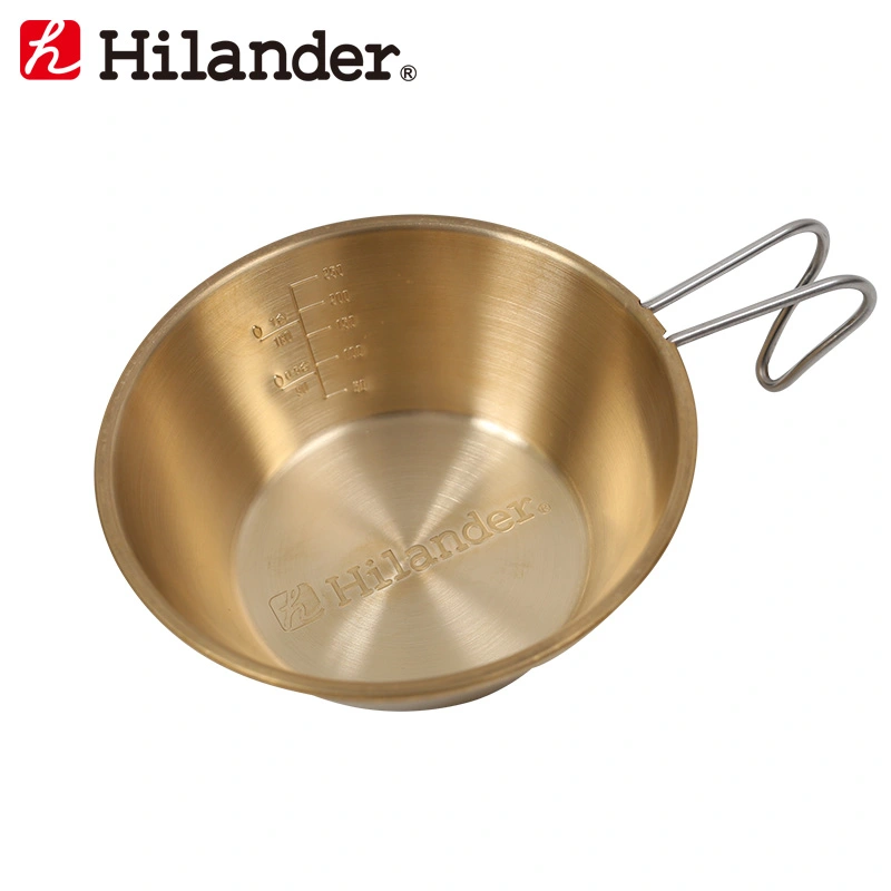 hilander キッチンツール ハイランダー 真鍮シェラカップ ゴールド