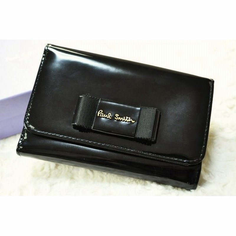 ポールスミス 財布 レディース 箱付 ブランド パテント 二つ折り 黒 通販 Lineポイント最大0 5 Get Lineショッピング