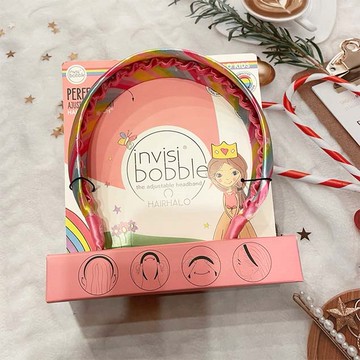 invisibobble 神奇魔髮圈 可調式兒童髮箍-彩虹皇冠 1st (IB085)