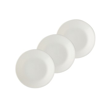 Corelle Brands 純白6吋平盤 三入組