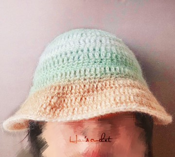 輕盈溫暖 手編毛帽 針織帽 漁夫帽 遮耳帽