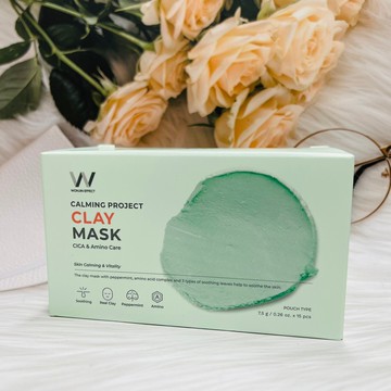 WONJIN EFFECT 原辰 薄荷清潔泥膜 面膜 7.5g  (一盒15片)｜全店$199免運