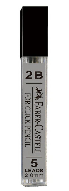 德國輝柏  2B 自動筆芯 2.0mm  (1328)【APP滿額下單4%點數(單一帳號最高1500點)】5/31止