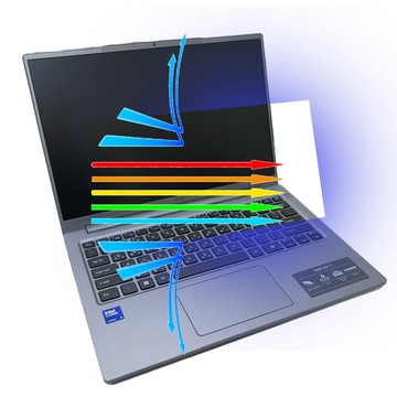 EZstick ACER Swift Lite SFL14-52M 防藍光螢幕貼 抗藍光 (14吋寬 16:10)
