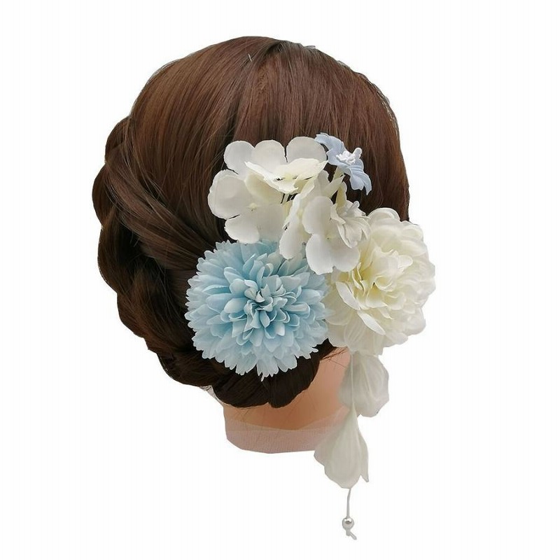 結びa-8 七五三 ヘッドドレス 着物リメイク アンティーク 髪飾り 753