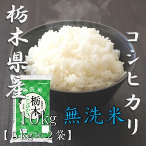 米 お米 令和5年産 無洗米 栃木県 コシヒカリ 5kg×2袋 合計 10kg