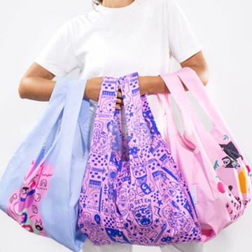 英國Kind Bag-環保收納購物袋 中 Amy Hastings聯名 3款可選 - 跳跳喵