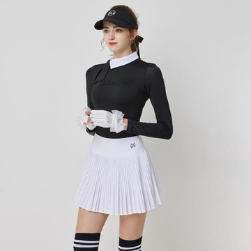 BG高爾夫服裝女上衣冰絲長袖春夏新款golf球衣短裙套裝高端運動衣