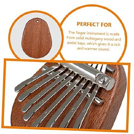 Portable Piano Thumb Instruments Gift Professional Thumb Piano Kalimba Finger Piano African Finger Piano Birthday Present Christmas Mahogany Mini Pian