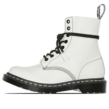 (WMNS) Dr. Martens 1460 Pascal BW Boots For White