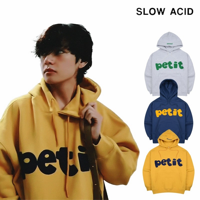 BTS テテ着用 カットデザイン オーバーパーカー フーディー