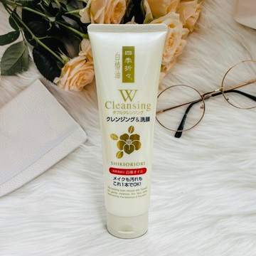 日本熊野 四季折々 白椿油 洗卸雙效洗面乳 190g｜全店$199免運