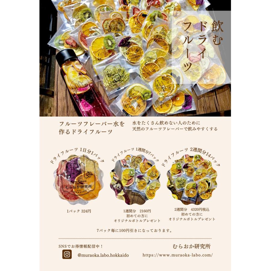 飲む ドライフルーツ１週間セット（７パック入り）　クロネコゆうぱけっと便（送料全国一律250円）　無添加　砂糖不使用　乾燥剤不使用