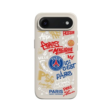 iPhone Air SolidX 貝殼灰 - PSG - Paris Saint-Germain - 塗鴉風