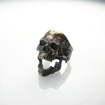 925戒指 骷髏 skull 男 戒指 silver rings