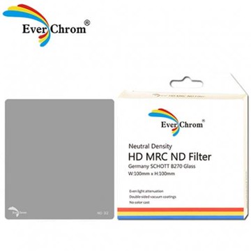 送磁鐵框~ Ever Chrom ND1.5 方形 減光鏡 100x100mm ND32(Everchrom,公司貨)