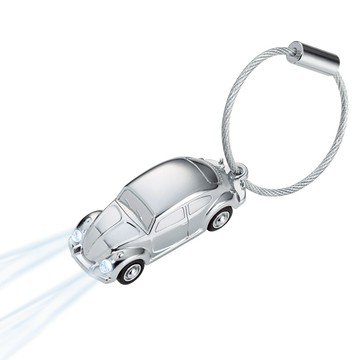 【Troika 梅森巴赫】金龜車LED燈鑰匙圈#福斯經典車款(金屬工藝打造質感鑰匙圈)