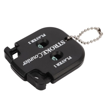 [waroom01] 迷你方形計分器 2 人衝程便攜式戶外運動高爾夫指示器