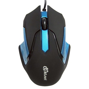 KTnet 廣鐸 3D勁鵰靜音光學鼠USB 1200DPI 特殊靜音按鍵 人體工學  KTMS269U