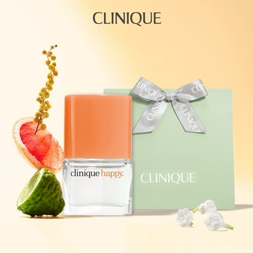 快速出貨【CLINIQUE 倩碧】隨身Happy 4ml香水禮盒- LINE禮物獨家生日禮物  曼妙花香水🌼搭配柑橘香味🧡 花香調x果香調，化身氣質小清新！