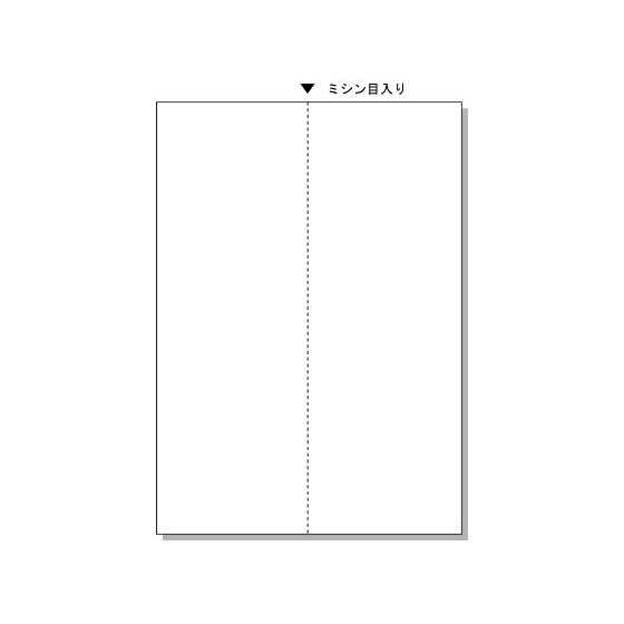 マルチプリンタ帳票 A4 たて2面 100枚　ヒサゴ　BP2073