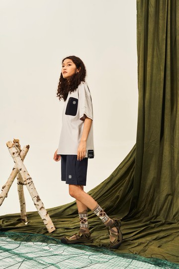 【UPPERVOID】O SHORTS 登山短褲 海軍藍