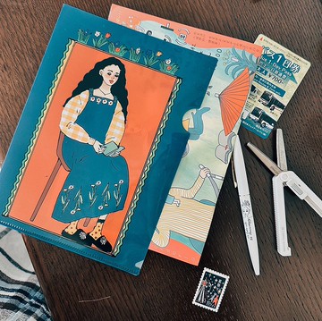 日記女子的日常收納 資料夾 A5尺寸