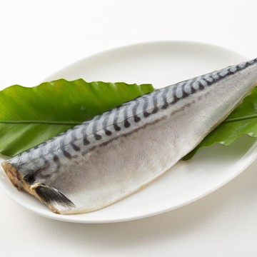 【團購專區：箱購】萬葉 輕鹽鯖魚(淨重120g/片)，共24片