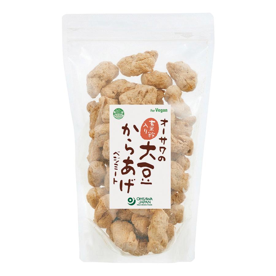 オーサワの玄米粉入り大豆からあげ(ベジミート) 150g　for Vegan　植物たんぱく食品