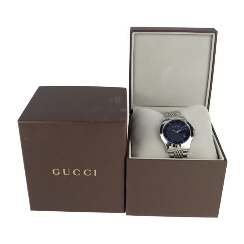 超美品 GUCCI グッチ Ｇタイムレス YA126481 / 126.4 腕時計