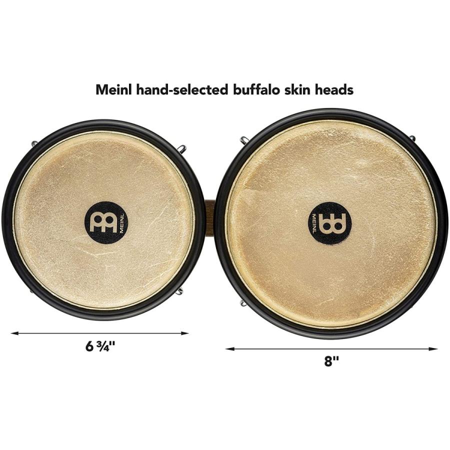 MEINL Percussion マイネル ボンゴ Headliner Designer Series Wood Bongo HB100VWB-M