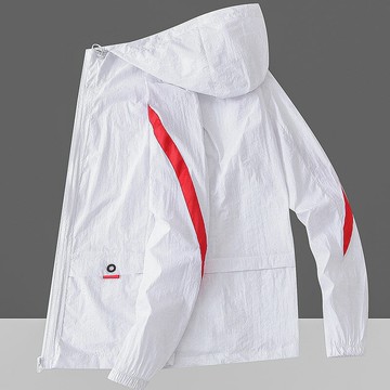 防曬衣男超薄款2022年夏季新款連帽透氣防嗮衣服夏天外套男士夾克