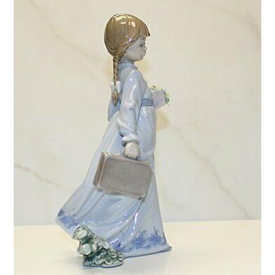 リヤドロ Lladro 7604 School Days 1988 Flores a La Maestra