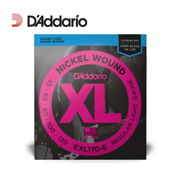 DAddario EXL170-5 貝斯弦【敦煌樂器】