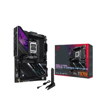 【C+M超值組】華碩 ROG STRIX X870E-E WIFI7 NEO 主機板 + AMD Ryzen 7-9800X3D 4.7GHz 8核心 處理器