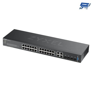 昌運監視器 zyxel 合勤 gs2220-28(mit) 24埠gbe l2交換器