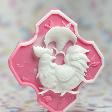 歡樂動物 12生肖(雞) 香氛皂 可客製顏色/香氛