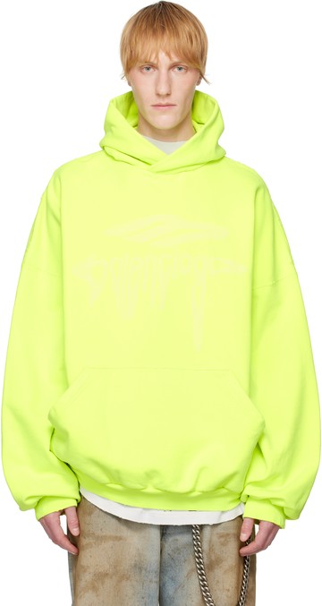 Balenciaga 黄色 3B Liquified 连帽衫