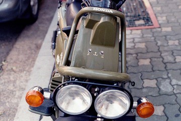 攝影 萬用 明信片 - Korea系列 - 微笑的摩托車