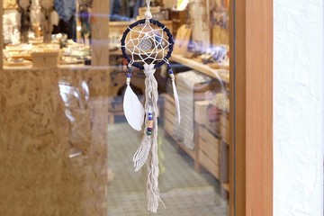 和風捕夢網掛飾 - 生命之花