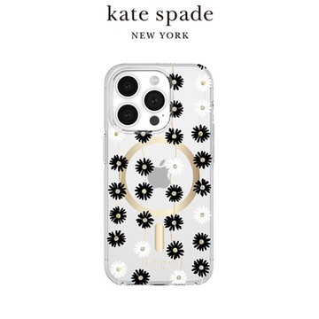 【kate spade】iPhone 15 Pro MagSafe 精品手機殼 雛菊花戀