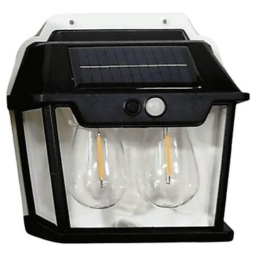 [福利商品]22-7_太陽能感應壁掛雙燈-hw-999-2w-1個