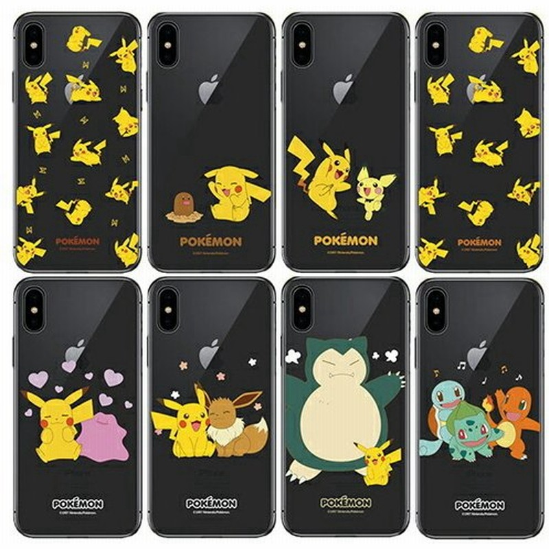 Mn Pokemon Friends Clear Jelly ポケモン Iphone Galaxy ケース カバー スマホケース 通販 Lineポイント最大get Lineショッピング