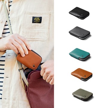 澳洲 Bellroy  | Card Pocket 植鞣皮拉鍊卡包 原廠授權經銷 享三年保固