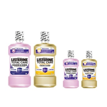 LISTERINE 全效系列漱口水750ml+250ml(任選_全效無酒精/全效護齦)