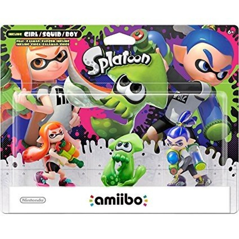 スプラトゥーン amiibo 初期セット イカ ガール ボーイ | labiela.com