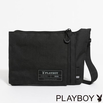 PLAYBOY - 扁包  Edgy系列 - 黑色