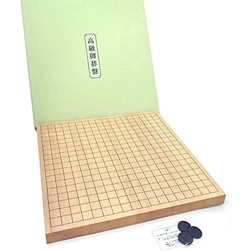 碁盤 新かや10号卓上接合碁盤 ランクは松竹（ゴムパッド付） - 将棋用品